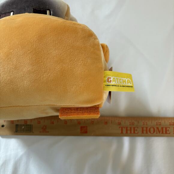 Plush Toaster Removable Happy Sad Toast & Masked Owl Gatcha Clawcade Edition 9” - Picture 12 of 15